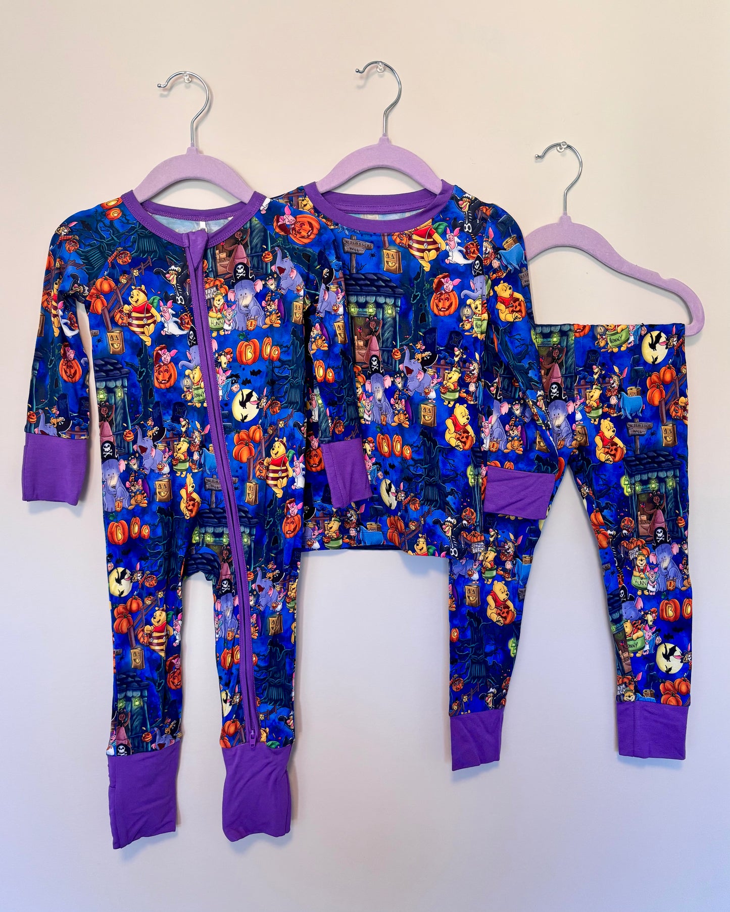 Beary Scary Halloween Two Piece Set