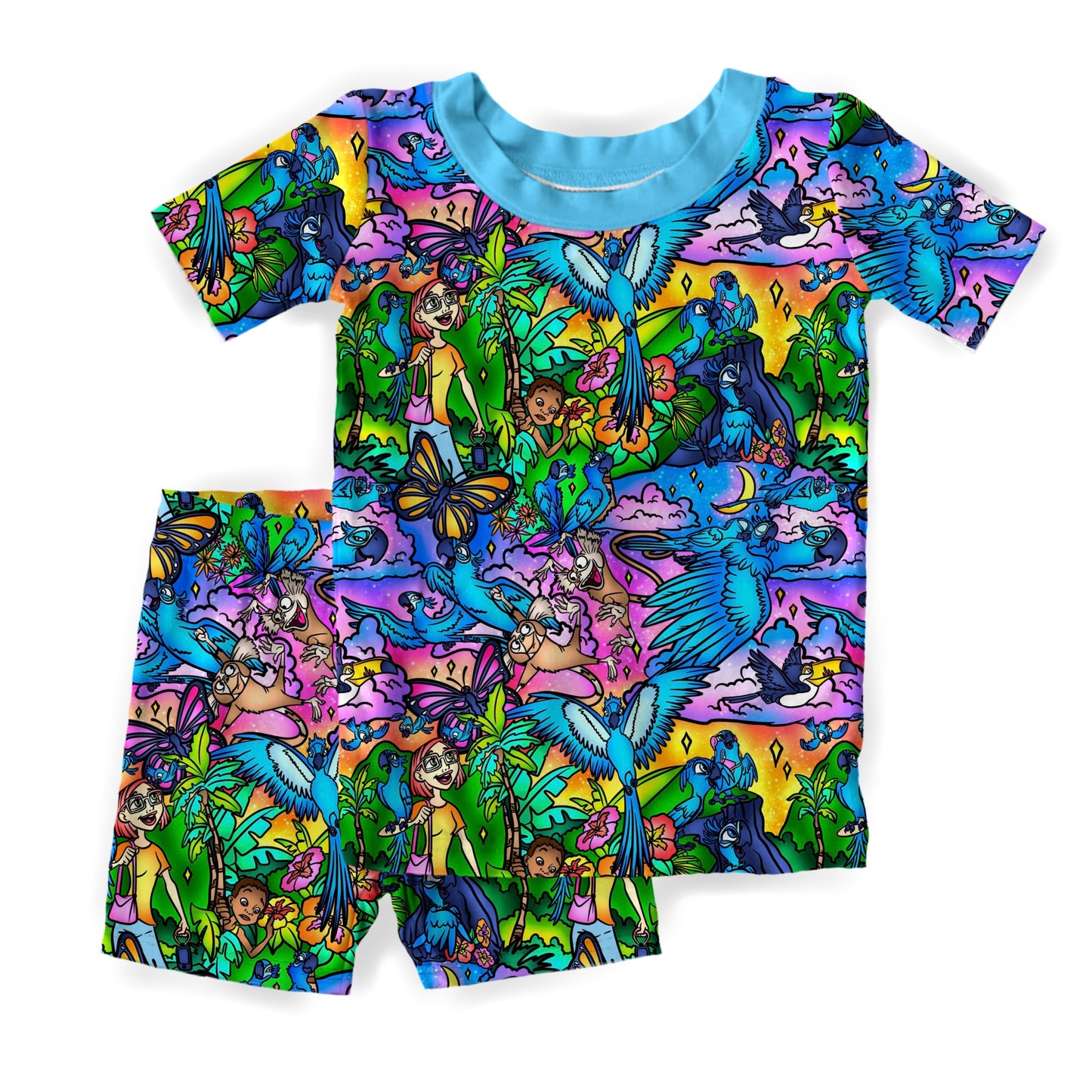 Birds Of A Feather Short Set