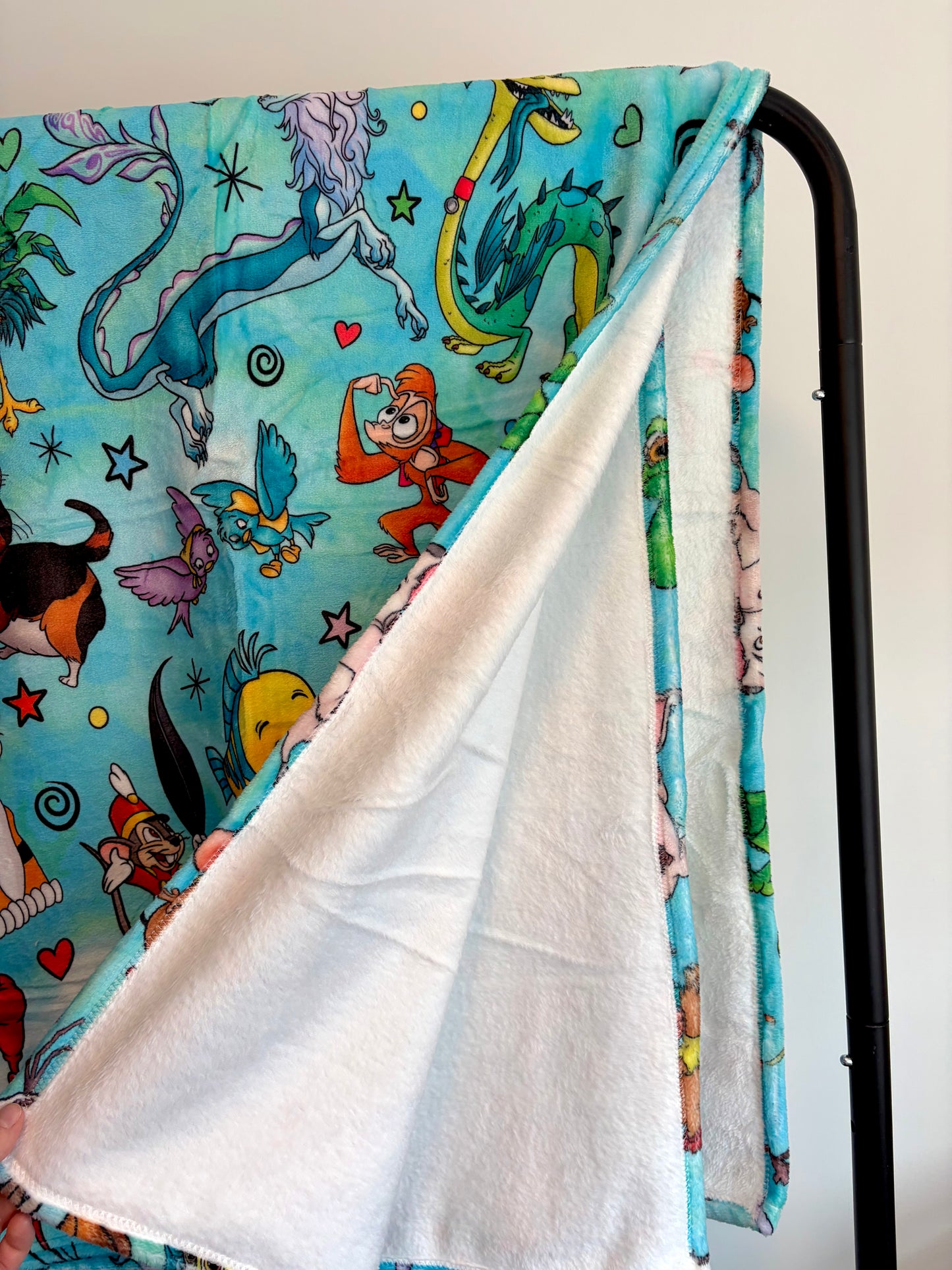 Sidekicks 50x60 Minky Blanket