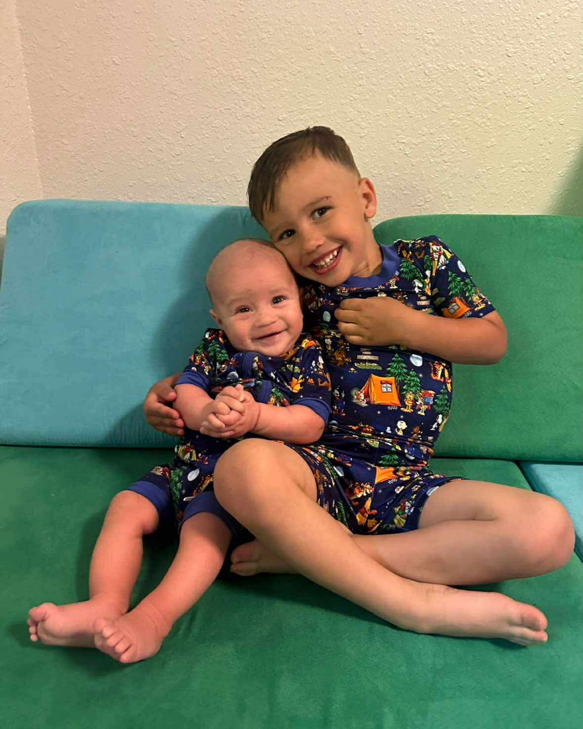 Camping Buddies Short Set