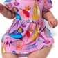 Enchanted Princess Bodysuit Twirl Dress