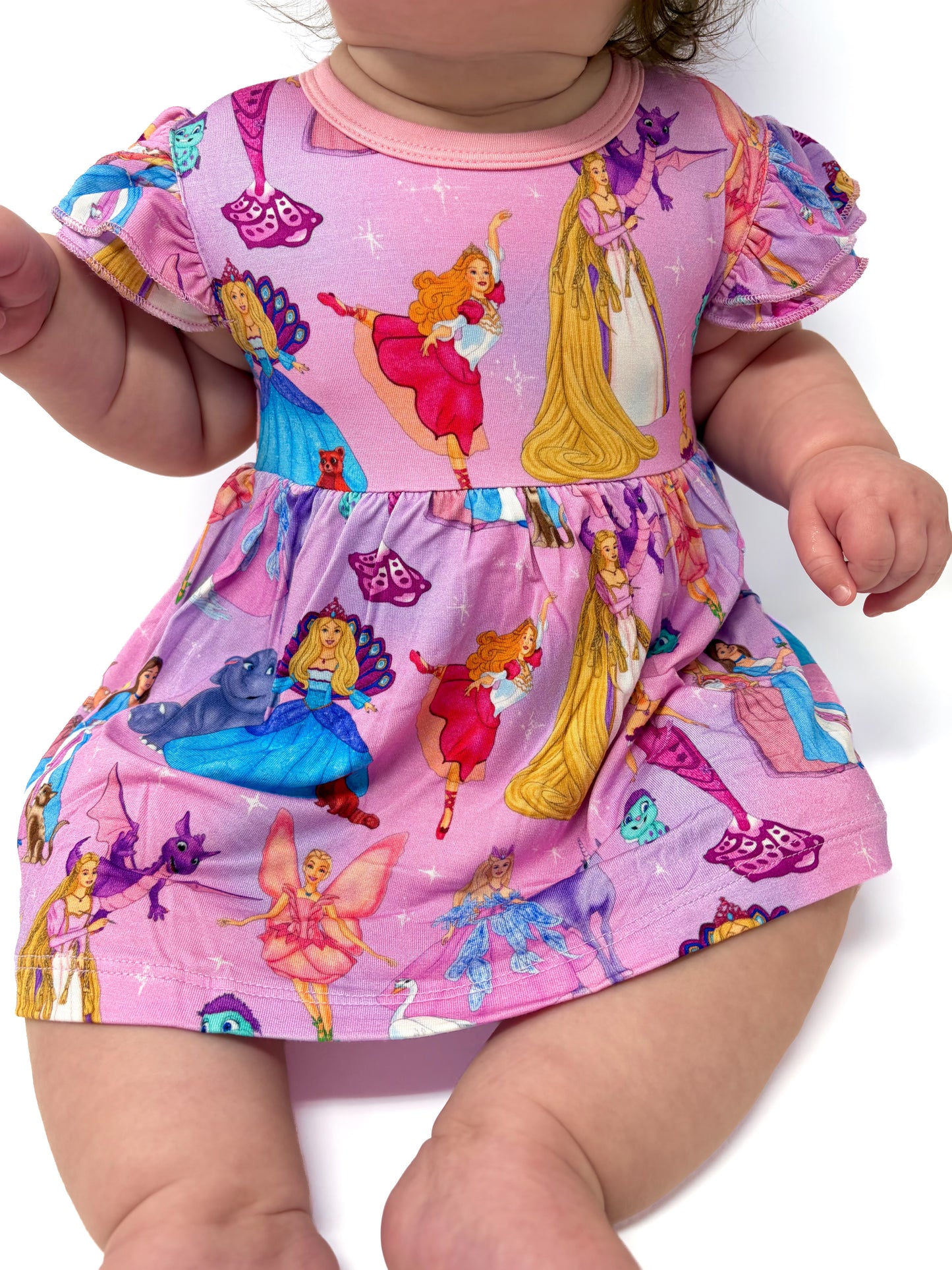 Enchanted Princess Bodysuit Twirl Dress
