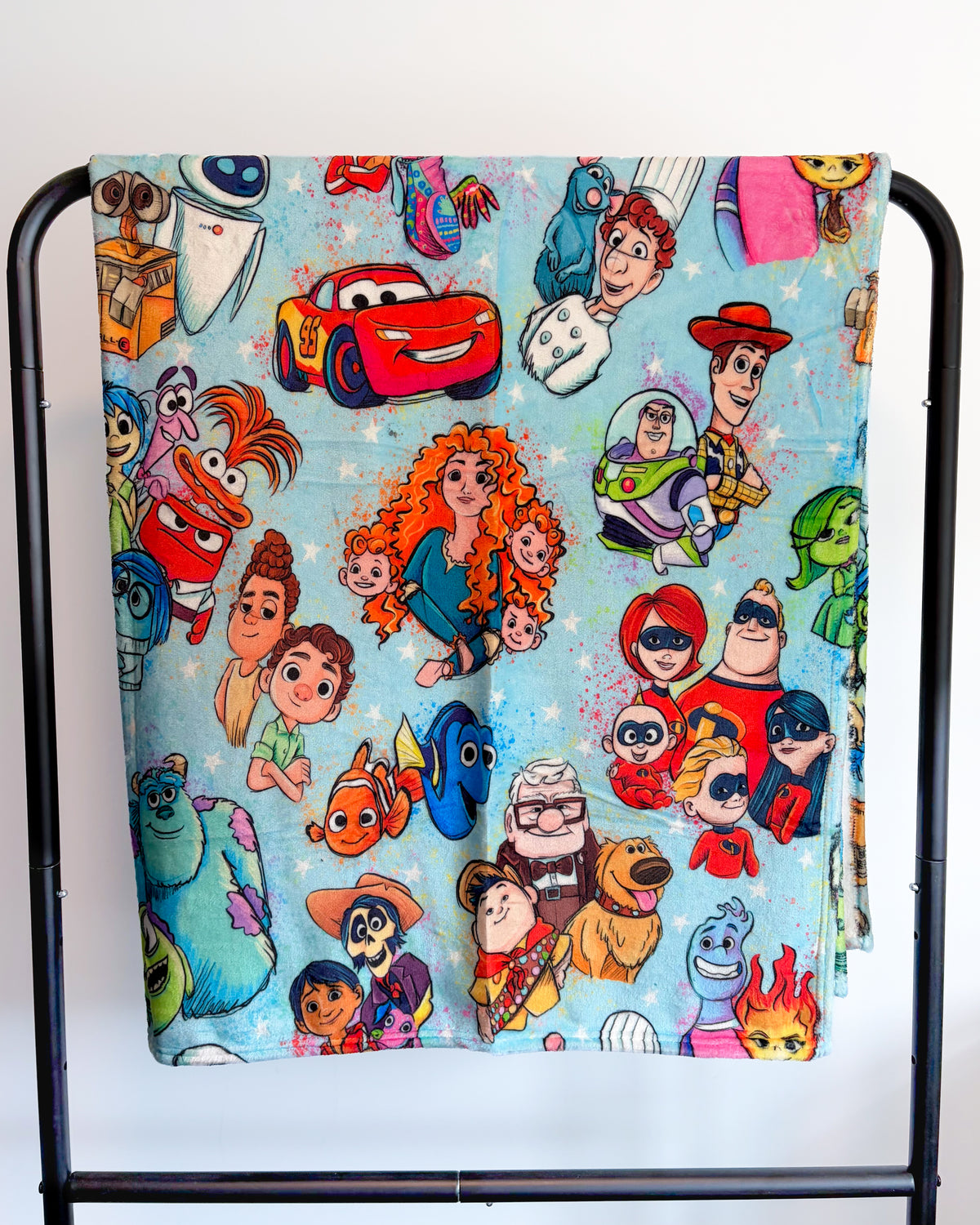 Animated Adventures 50x60 Minky Blanket