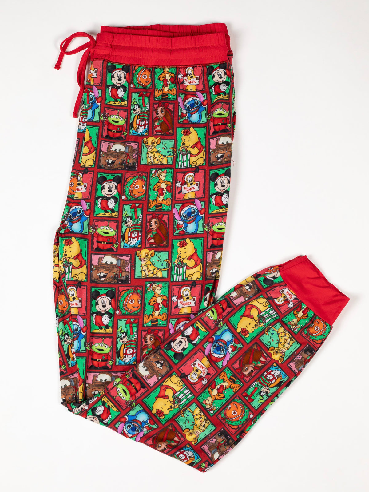 Very Merry Patchwork Adult Joggers