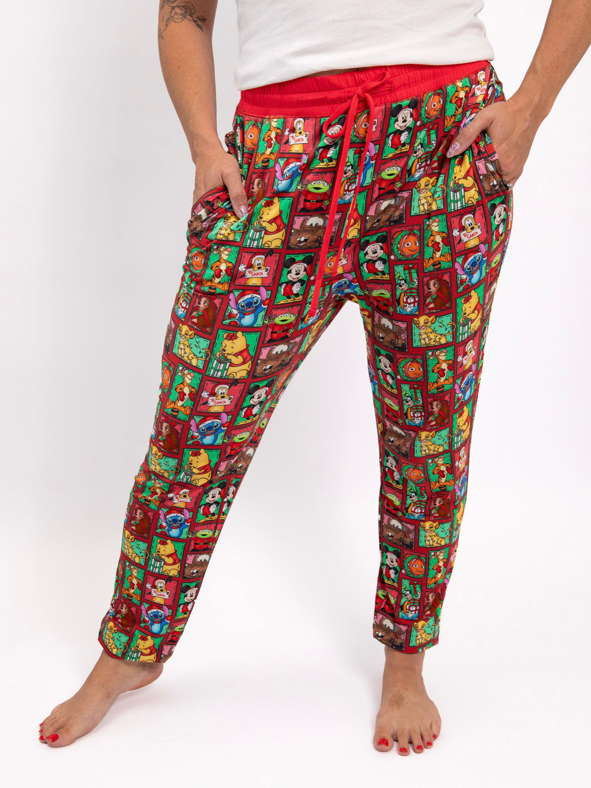 Very Merry Patchwork Adult Joggers