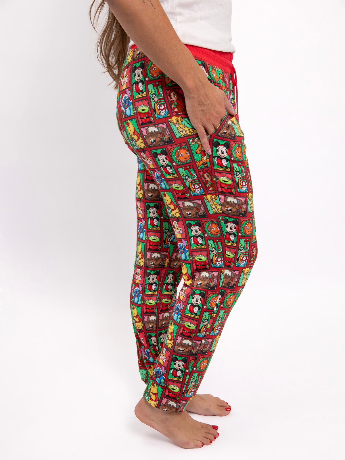 Very Merry Patchwork Adult Joggers