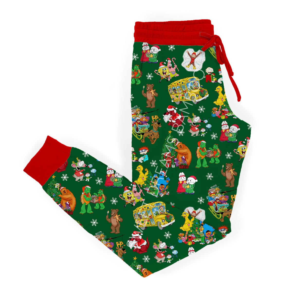 North Pole Nostalgia Adult Joggers