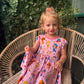 Berry Friends Twirl Dress