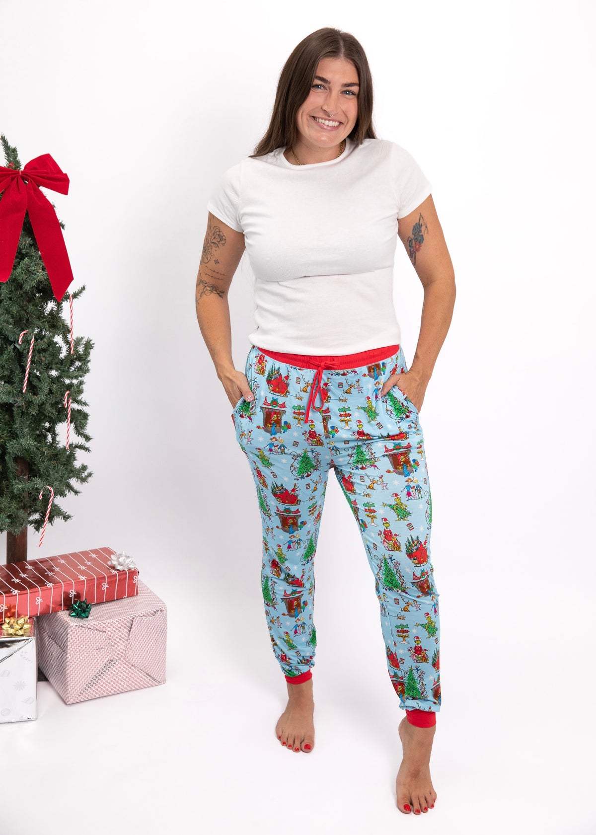 Holiday Humbug Adult Joggers