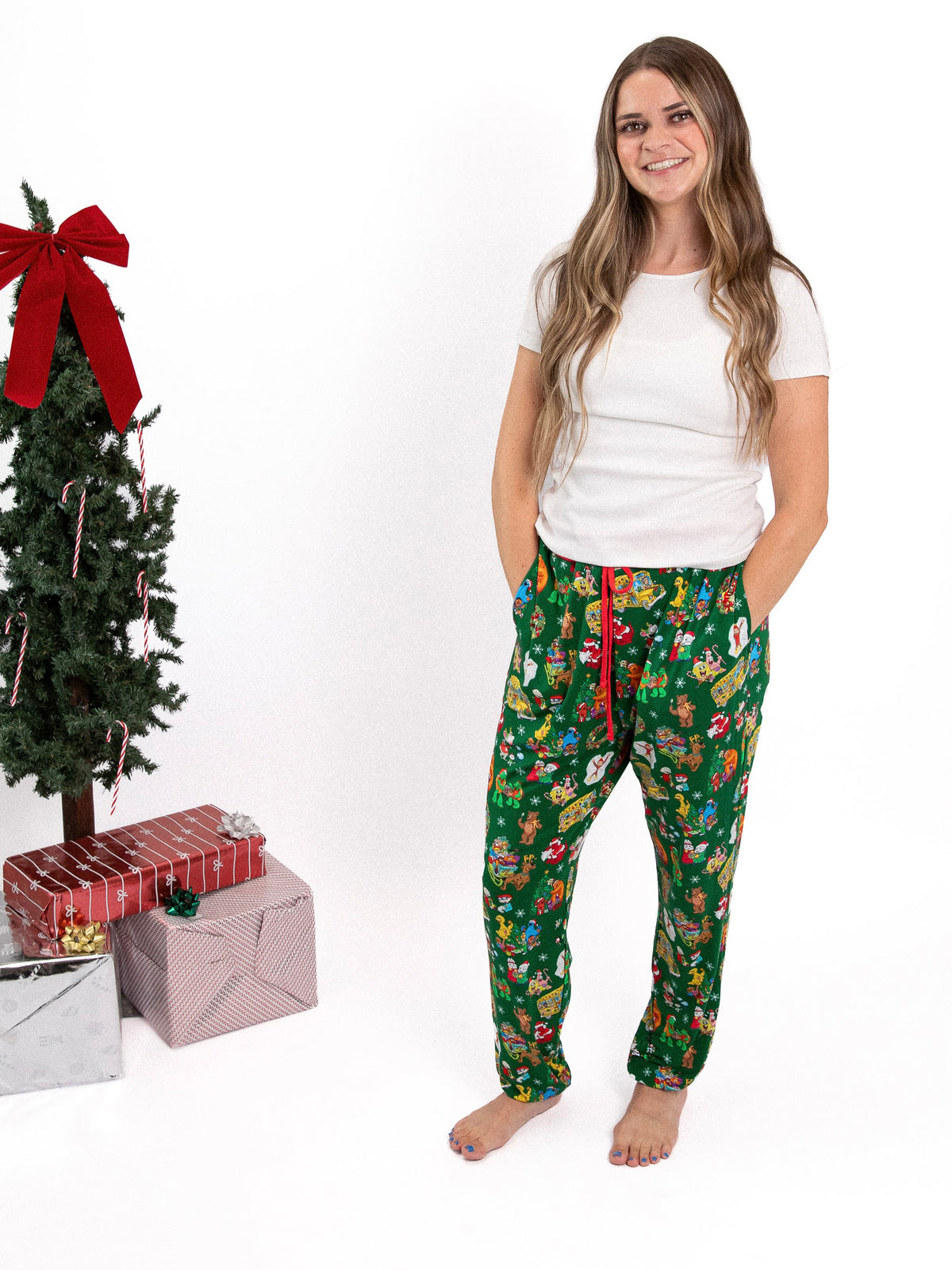 North Pole Nostalgia Adult Joggers
