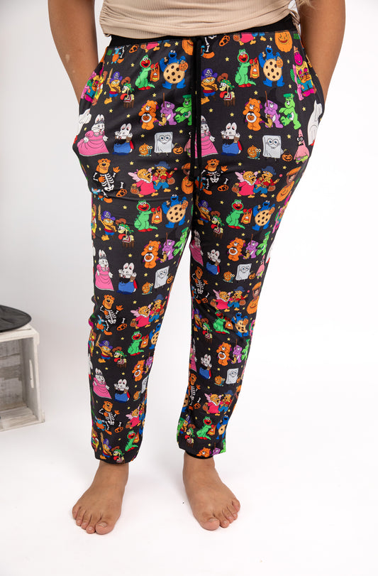 Halloween Rewind Adult Joggers