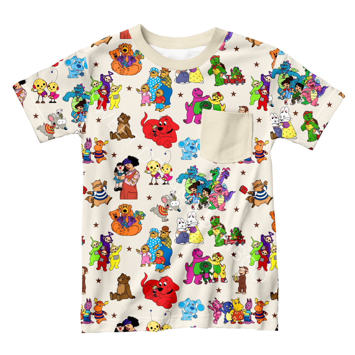Saturday Morning Classics Pocket Tee