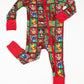 Very Merry Patchwork Zippy