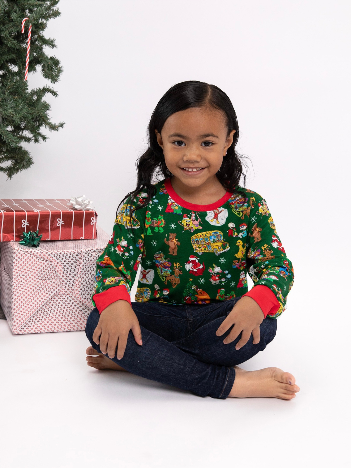 North Pole Nostalgia Kids Sweatshirt