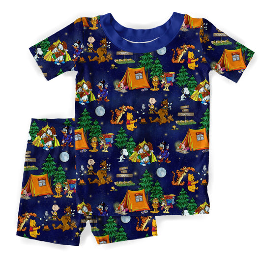 Camping Buddies Short Set