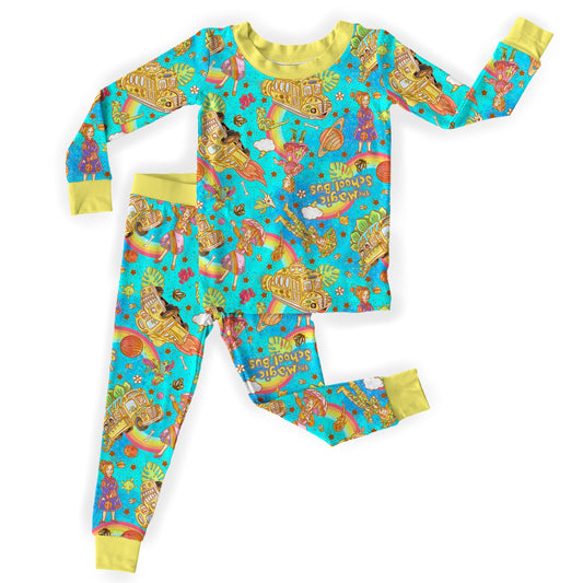 School Bus Adventures Two Piece Set