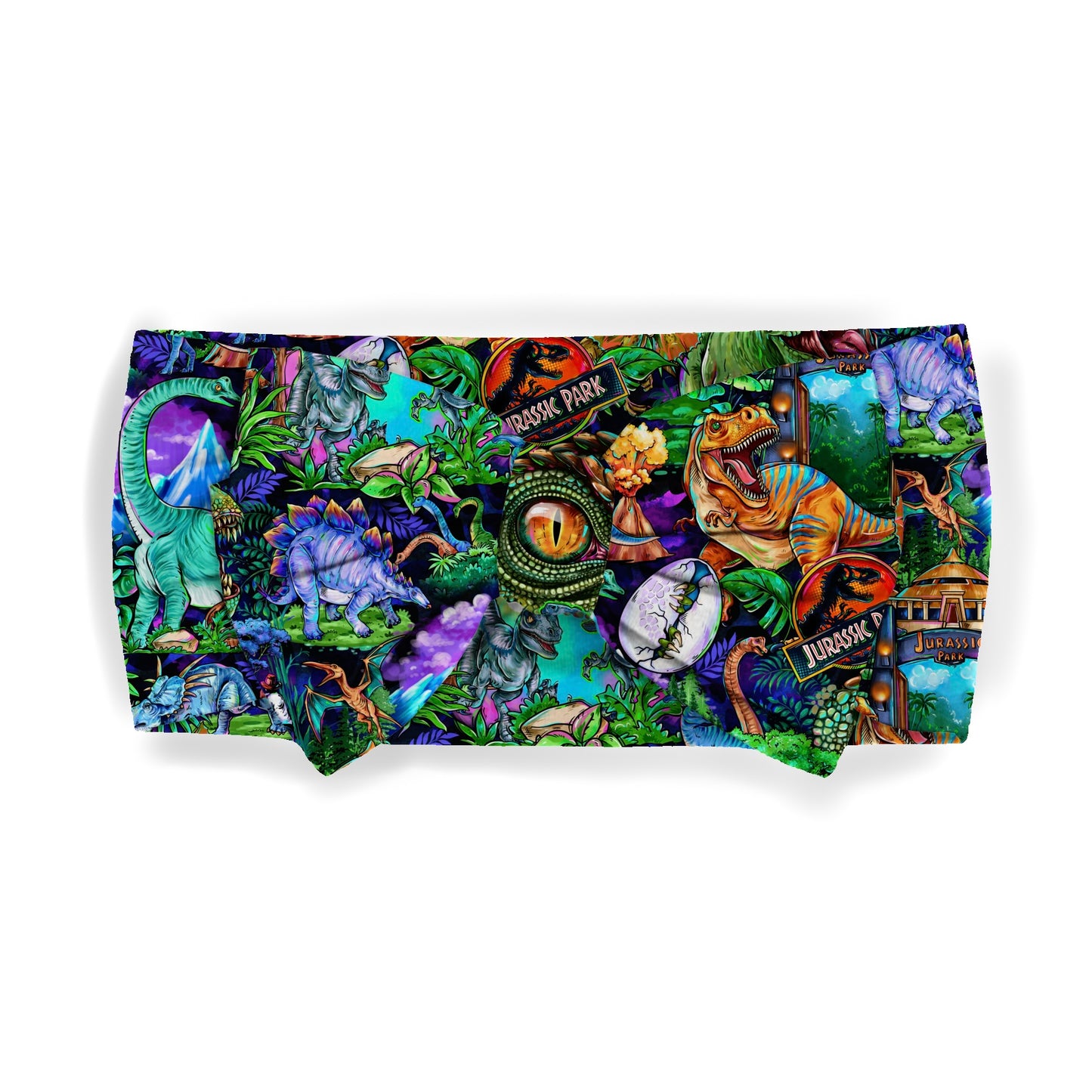 Dino Park Headband Bow