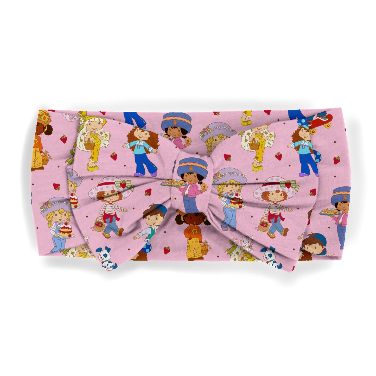 Berry Friends Headband Bow