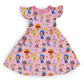 Berry Friends Twirl Dress