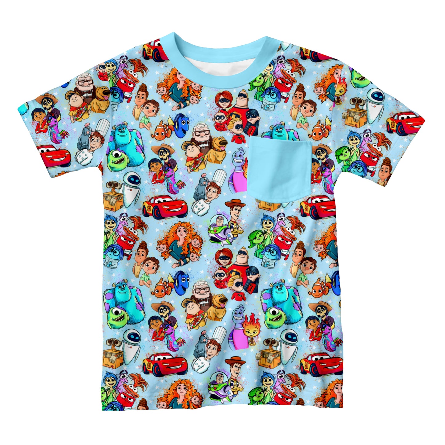 Animated Adventures Pocket Tee