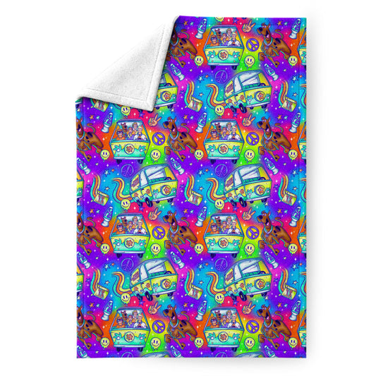 Groovy Gang 50x60 Minky Blanket