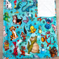 Sidekicks 50x60 Minky Blanket