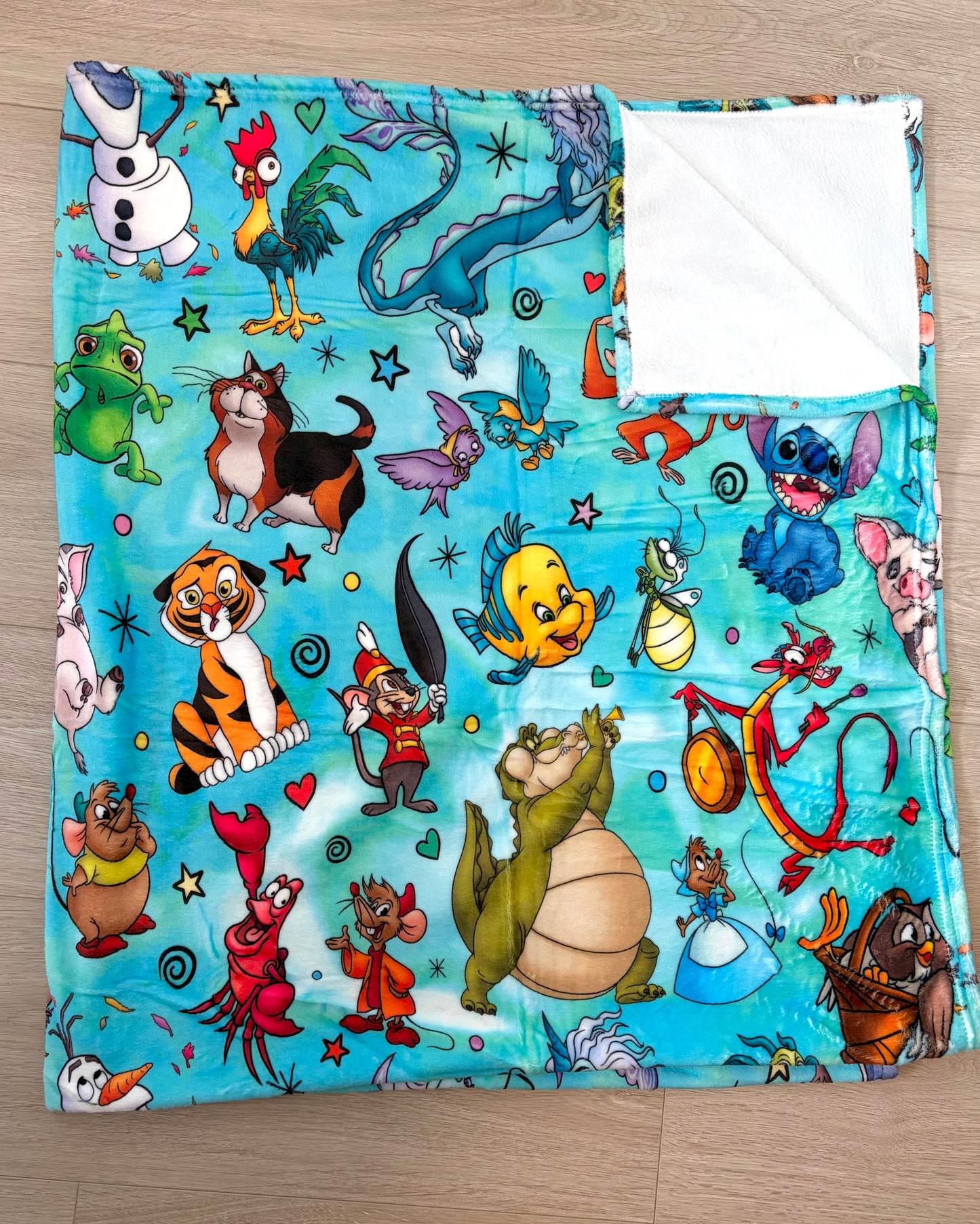 Sidekicks 50x60 Minky Blanket