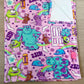 Scary Feet 50x60 Minky Blanket