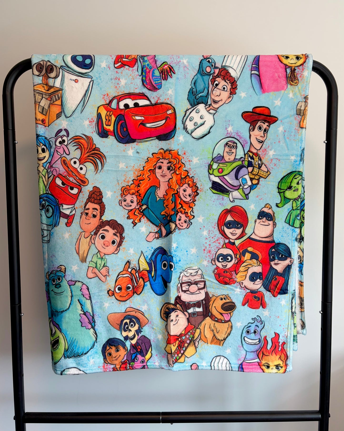 Animated Adventures 50x60 Minky Blanket