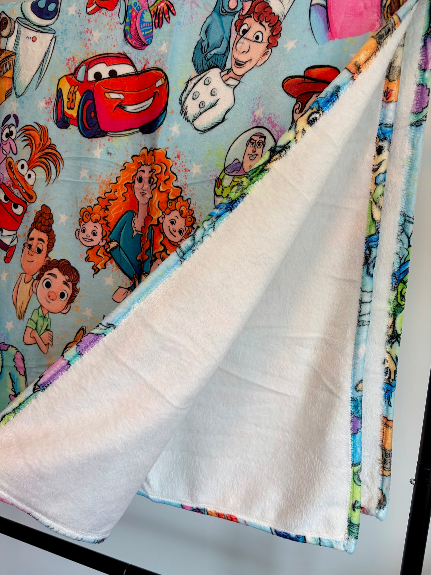 Animated Adventures 50x60 Minky Blanket
