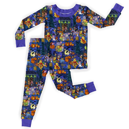 Beary Scary Halloween Two Piece Set