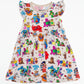AUG PREORDER - Saturday Morning Classics Twirl Dress