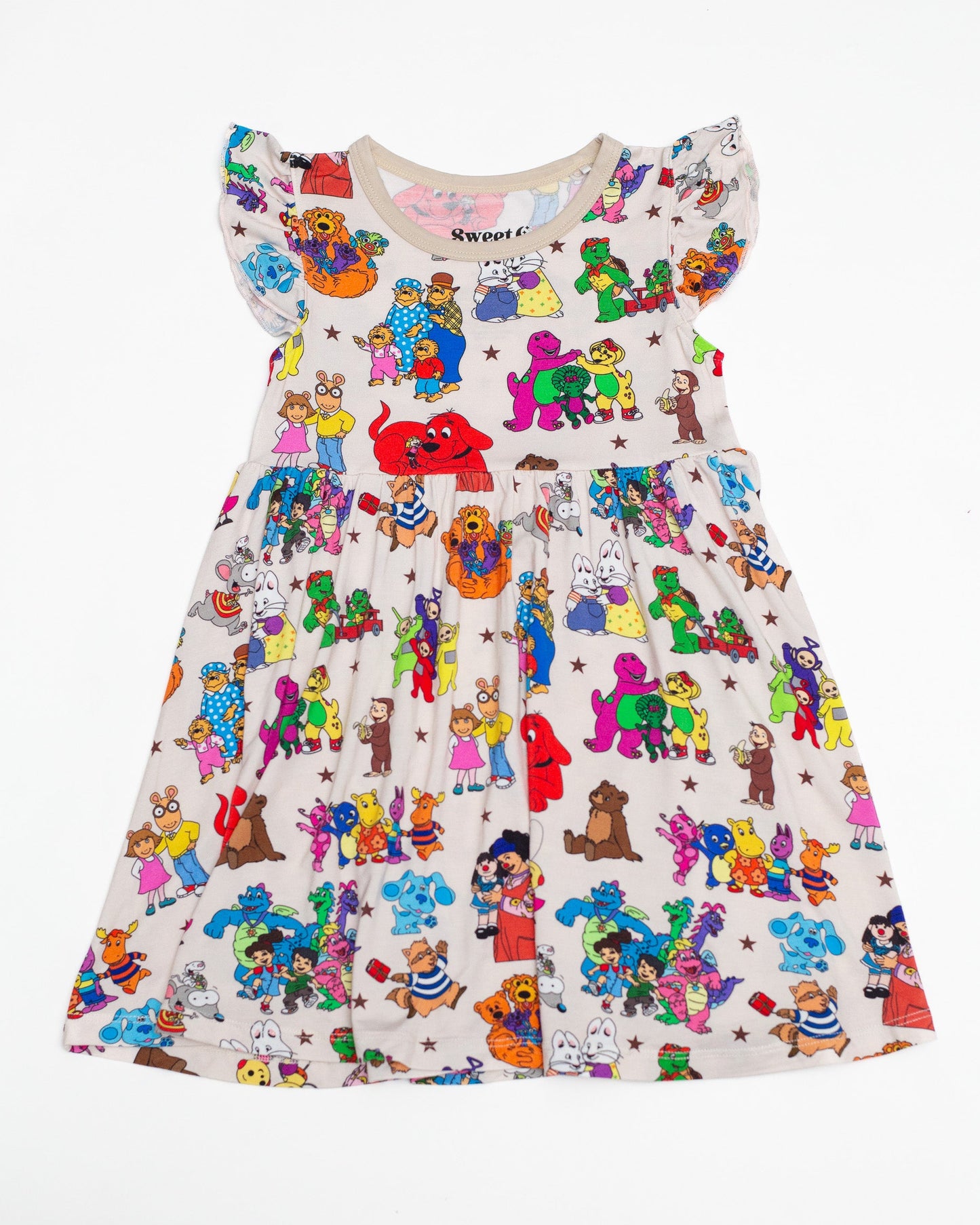 AUG PREORDER - Saturday Morning Classics Twirl Dress