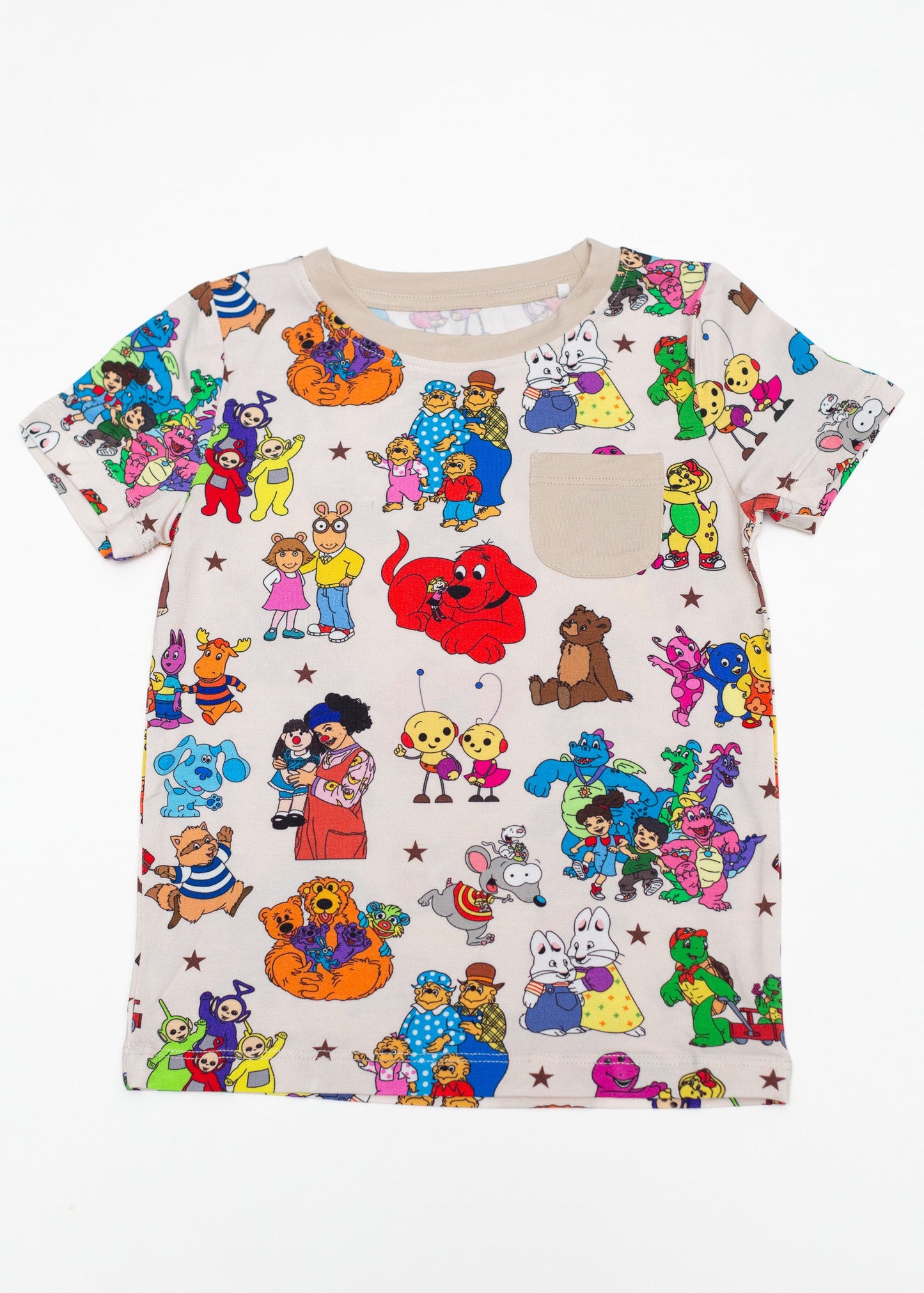 AUG PREORDER - Saturday Morning Classics Pocket Tee