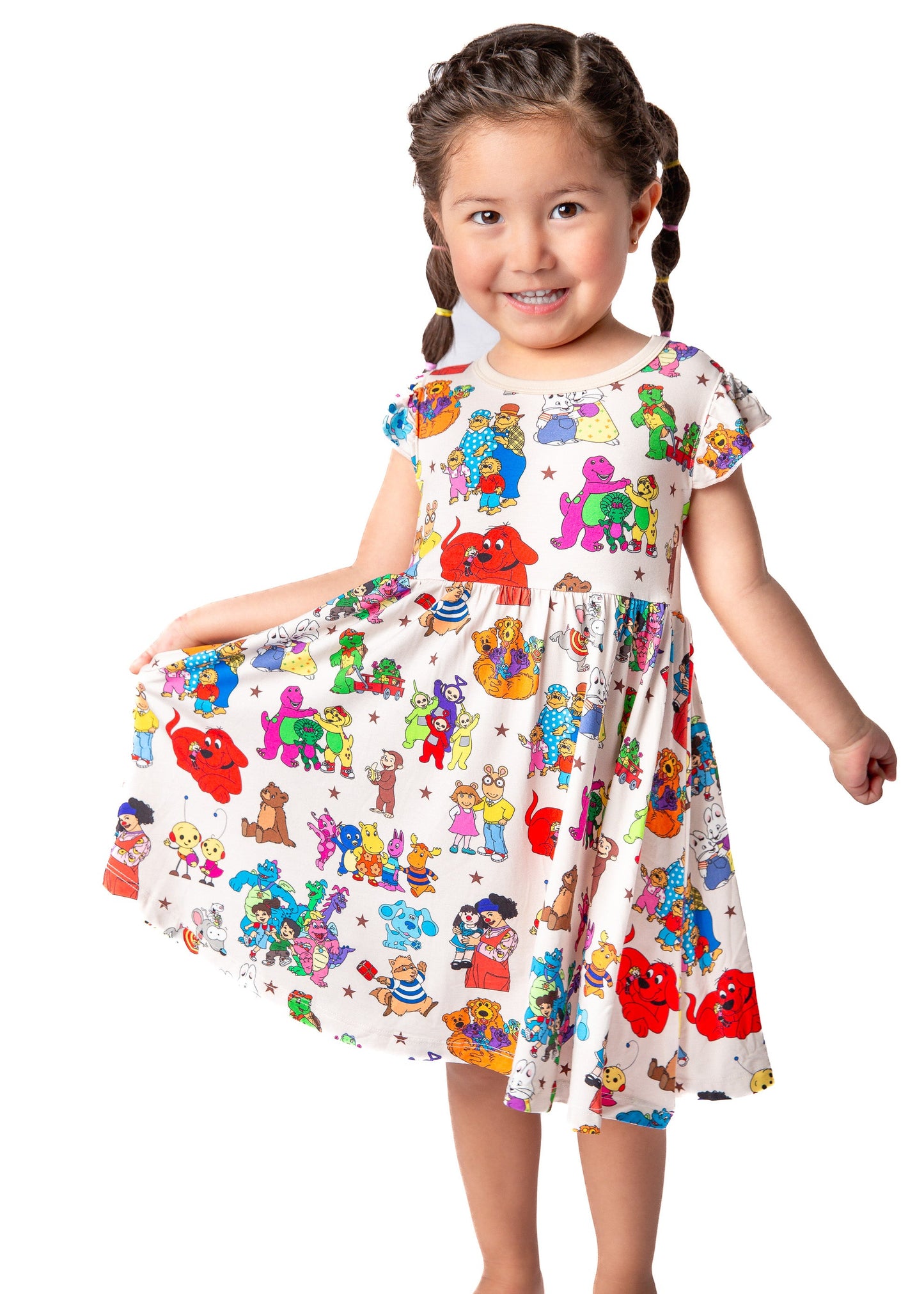 AUG PREORDER - Saturday Morning Classics Twirl Dress
