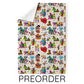 AUG PREORDER - Saturday Morning Classics 50x60 Minky Blanket