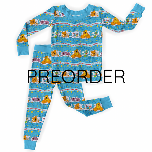 AUG PREORDER Goodnight Bear Two Piece Set
