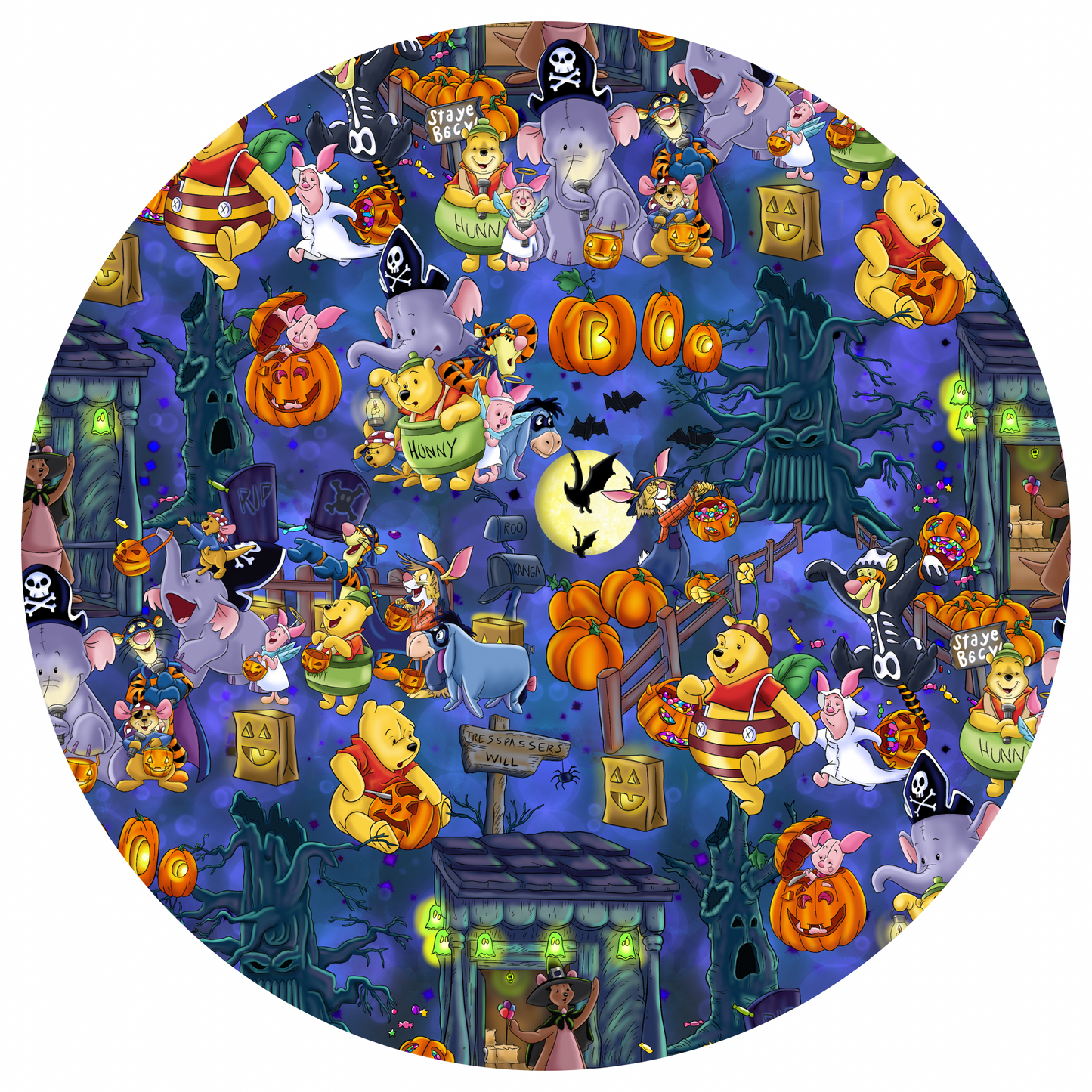 Beary Scary Halloween Two Piece Set